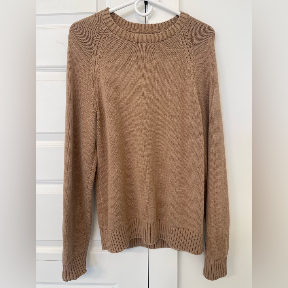 Men’s GAP Classic Brown Knit Sweater (100% cotton, worn once)